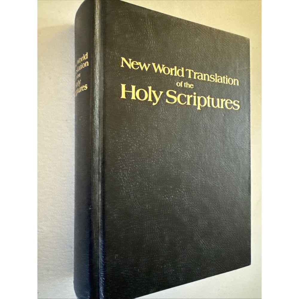 New World Translation of the Holy Scriptures Jehovah JW Bible‎ 1984 Watch Tower